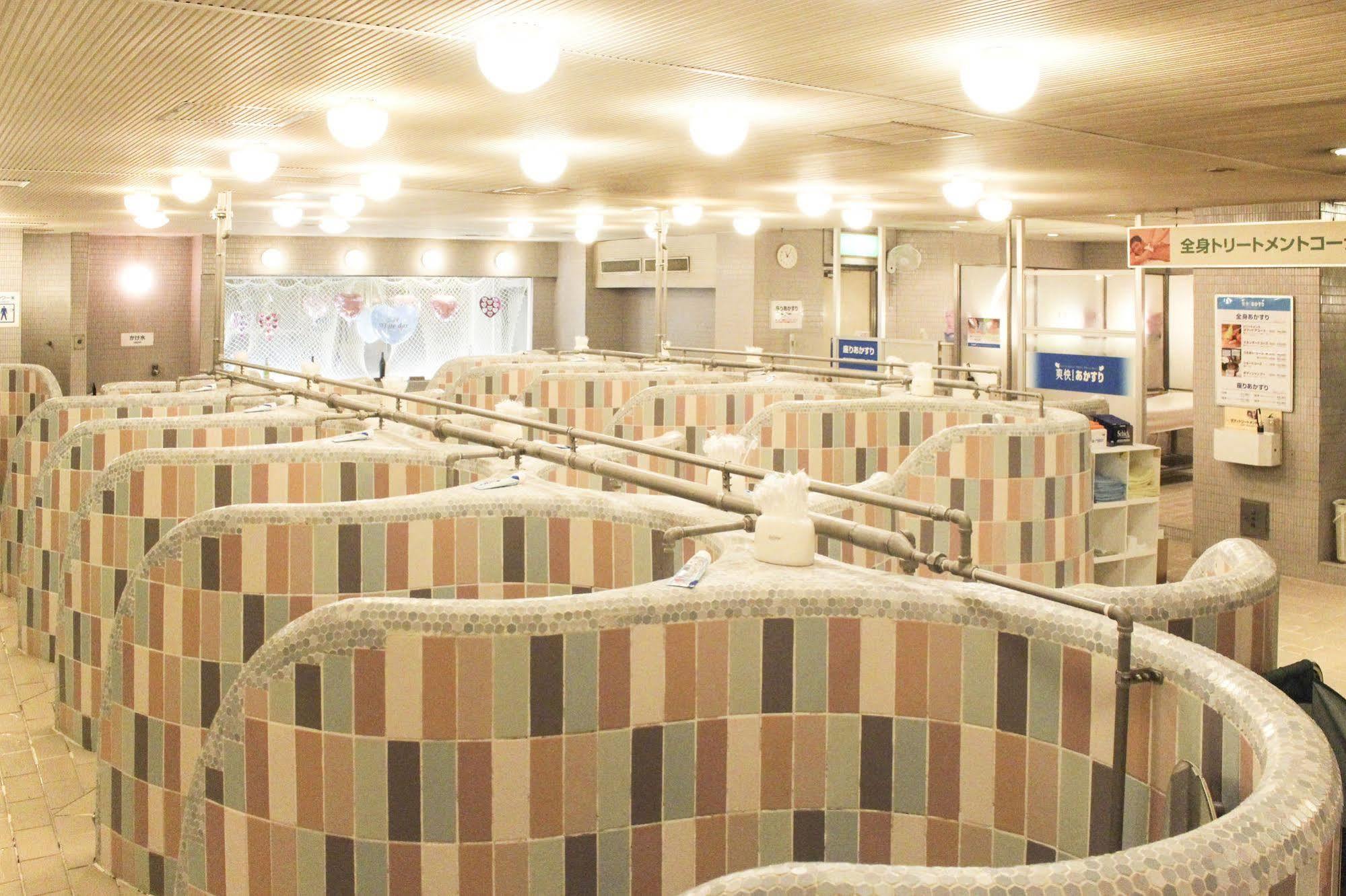 New Japan Capsule Hotel Cabana Osaca Exterior foto